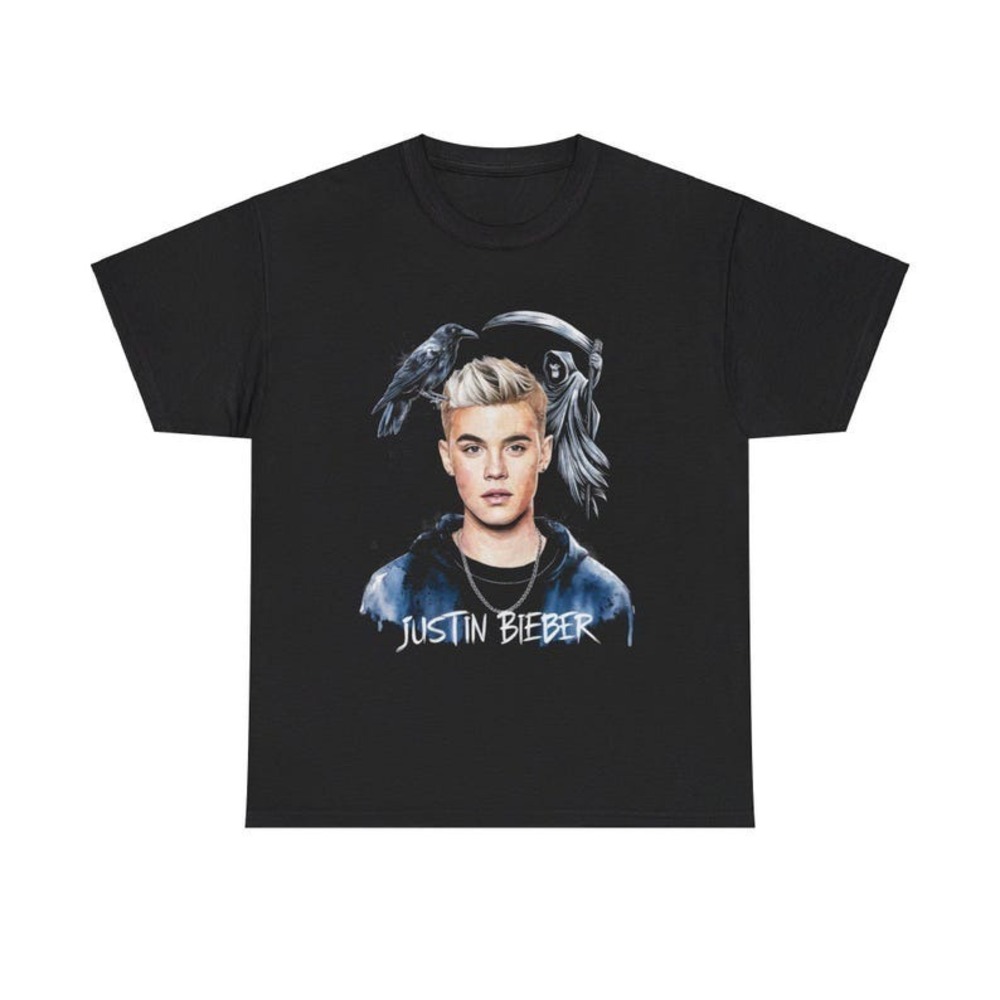 Justin Bieber Music Lovers T-Shirt Retro 90s Graphics Unisex T-shirt